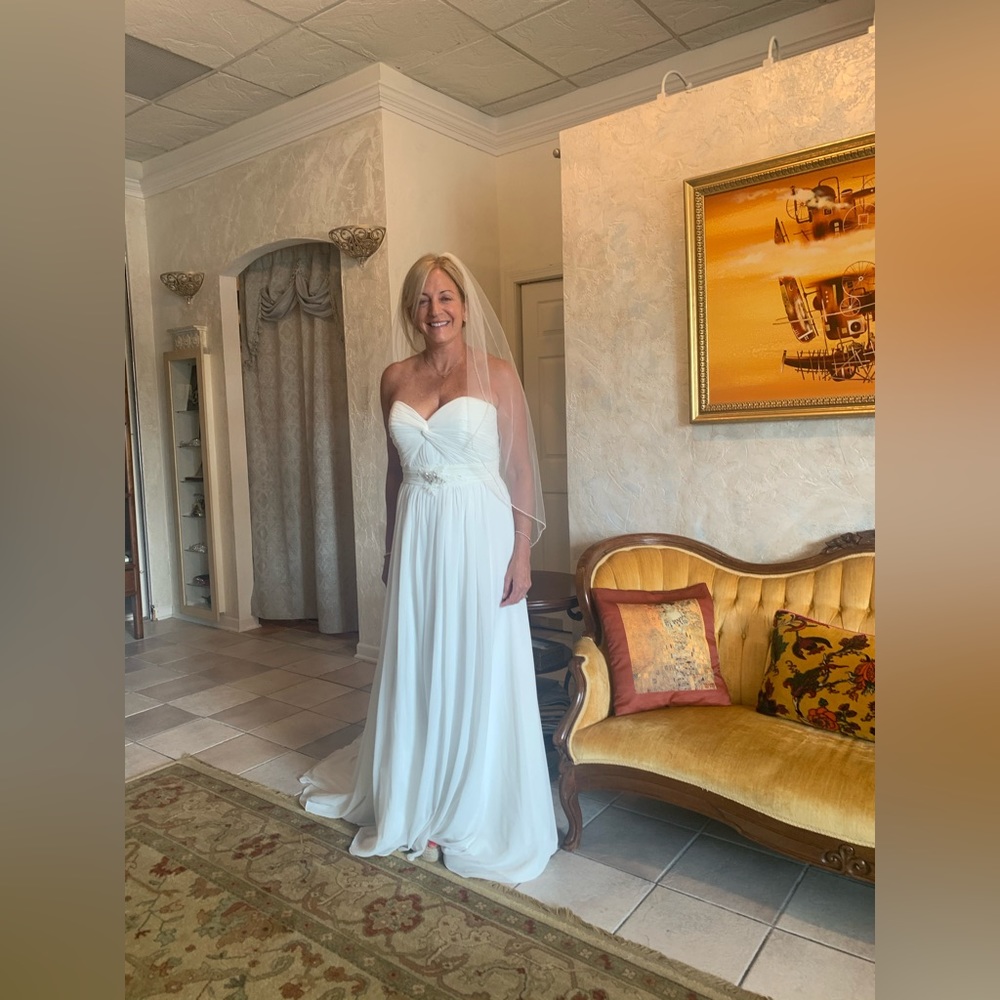 Never Worn before beautiful elegant wedding gown